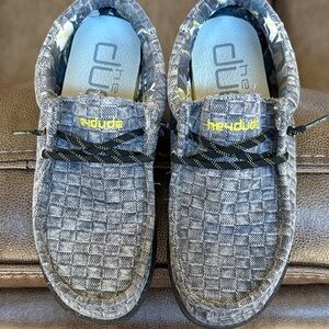 Hey Dude WALLY Cali checkered slip ons